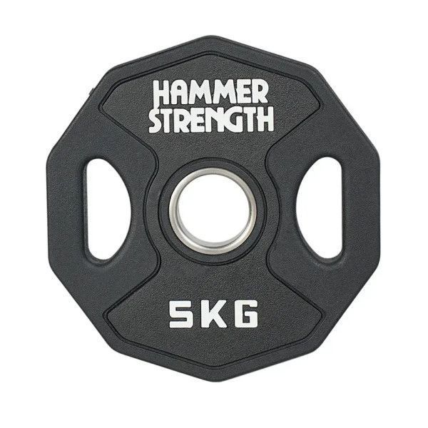 Диски обгумовані олімпійські Hammer Strength 51 мм 1.25-2.5-5-10-15-20-25 кг HammerStrength фото