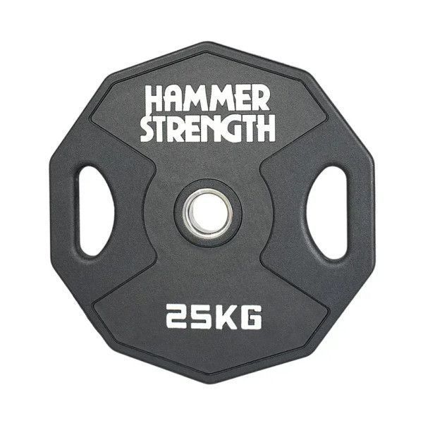 Диски обгумовані олімпійські Hammer Strength 51 мм 1.25-2.5-5-10-15-20-25 кг HammerStrength фото