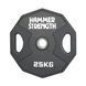 Диски обгумовані олімпійські Hammer Strength 51 мм 1.25-2.5-5-10-15-20-25 кг HammerStrength фото 3