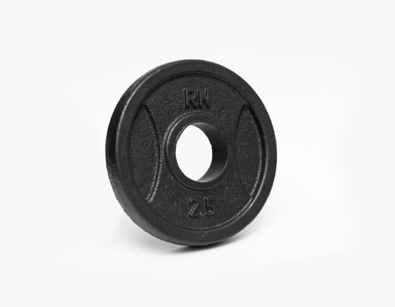 Гантель чавунна олімпійська RN-Sport на 46 кг Olimp_46 фото