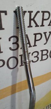 Гриф для штанг W-образний, хромований 1.2 м, 25 мм ucenka_W фото