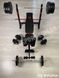 Лава для жиму ReadMeBlack + 4 грифи, 100 кг дисків RN-Sport RMB-100 фото 4