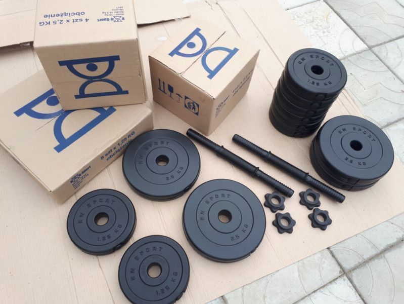 Лава для жиму ReadMeBlack + 4 грифи, 100 кг дисків RN-Sport RMB-100 фото