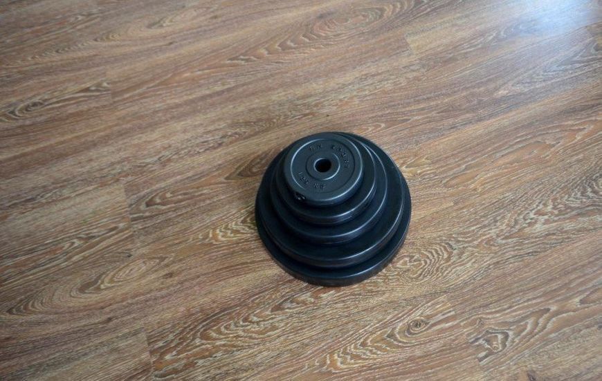 Лава Black Rock + Стійки Round PRO + Набірні штанга та гантелі RN-Sport ABS150BSS фото