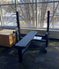 Набір RN Superior color Проф. лавка для жиму + штанга олімпійська гумова 105 кг RNtop105 фото 5
