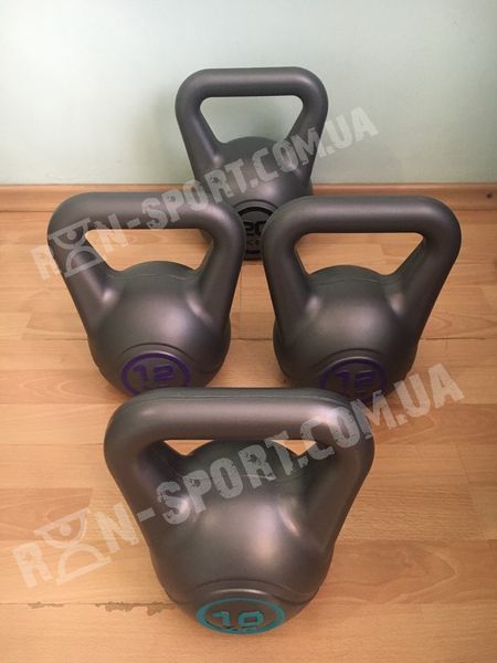 Гиря вінілова на 4 кг RN-Sport AS-004 фото