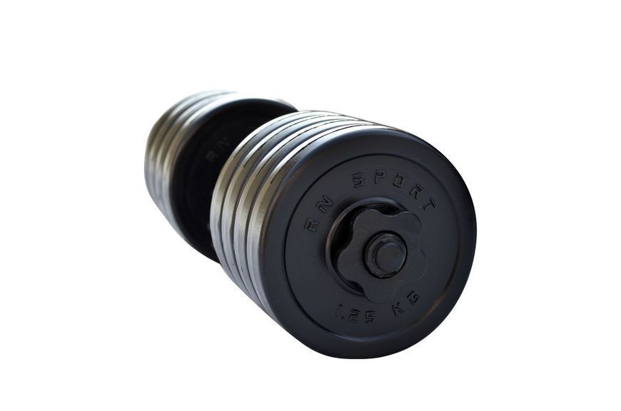 Гантель розбірна RN-Sport Long 10 кг long_10 фото