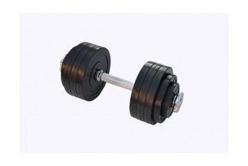 Гантель обгумована набірна 20 кг Rn-Sport RN_OD20 фото