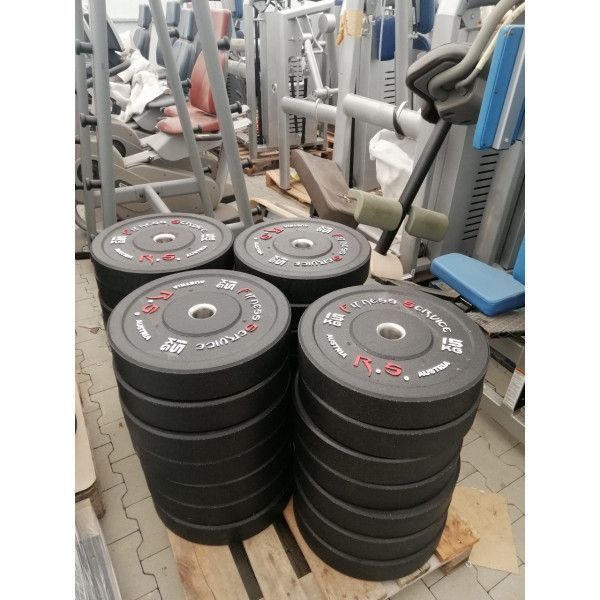 Бамперний диск для кросфіту Fitness Service RCP23-15 15 кг RCP23-15 фото