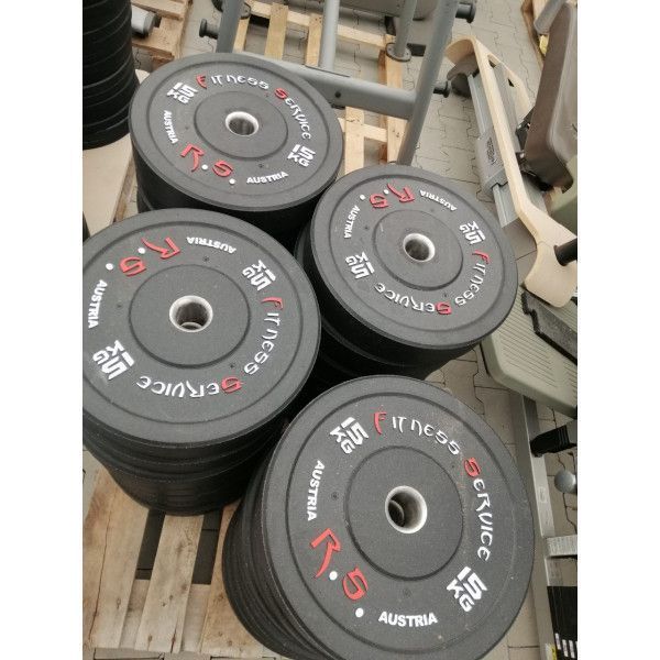 Бамперний диск для кросфіту Fitness Service RCP23-15 15 кг RCP23-15 фото