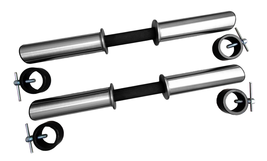 Гантелі олімпійські RN-Sport 2 шт по 31 кг металеві Olimp_2х31 фото